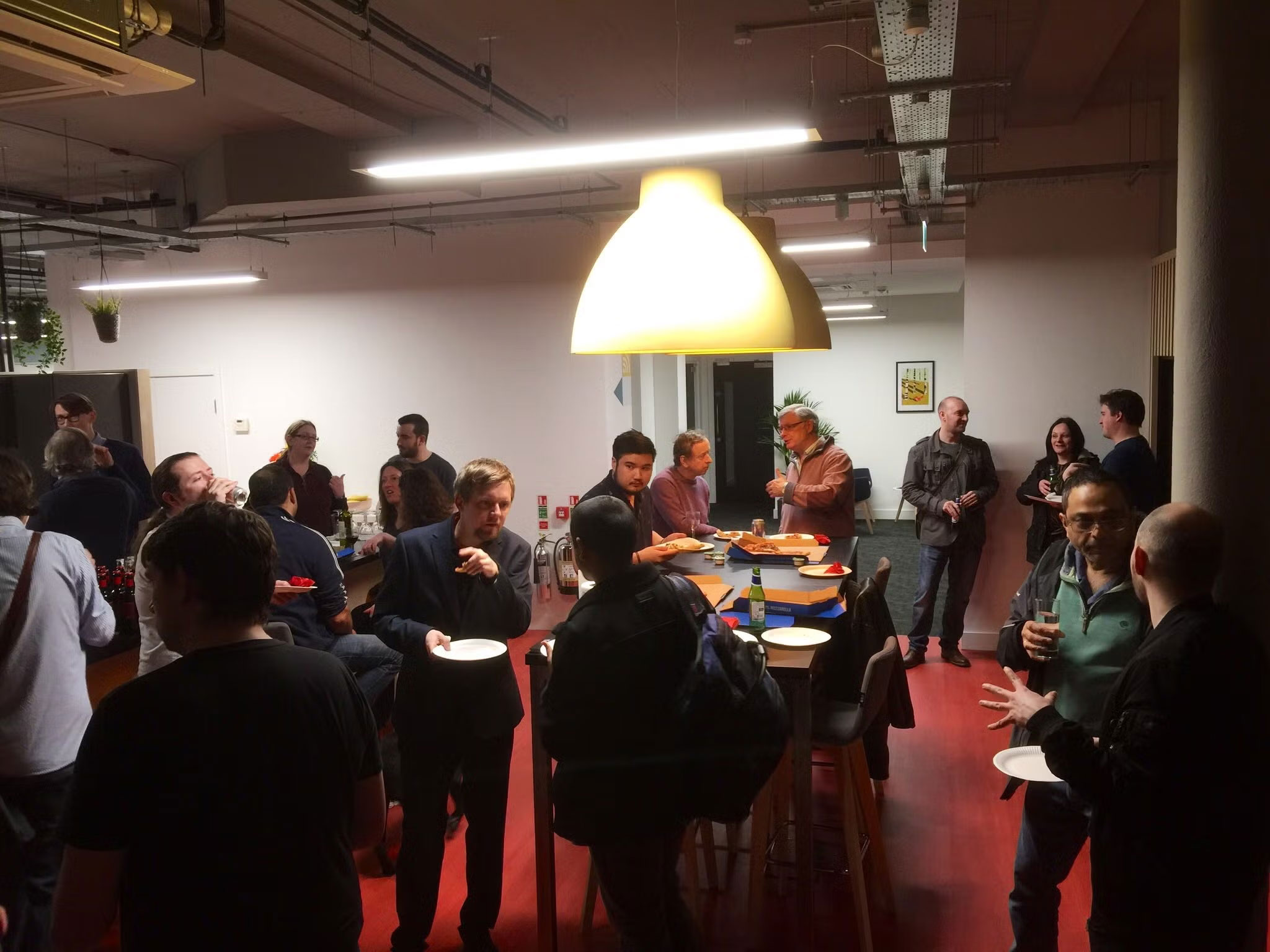 Networking at Sigma, Macclesfield