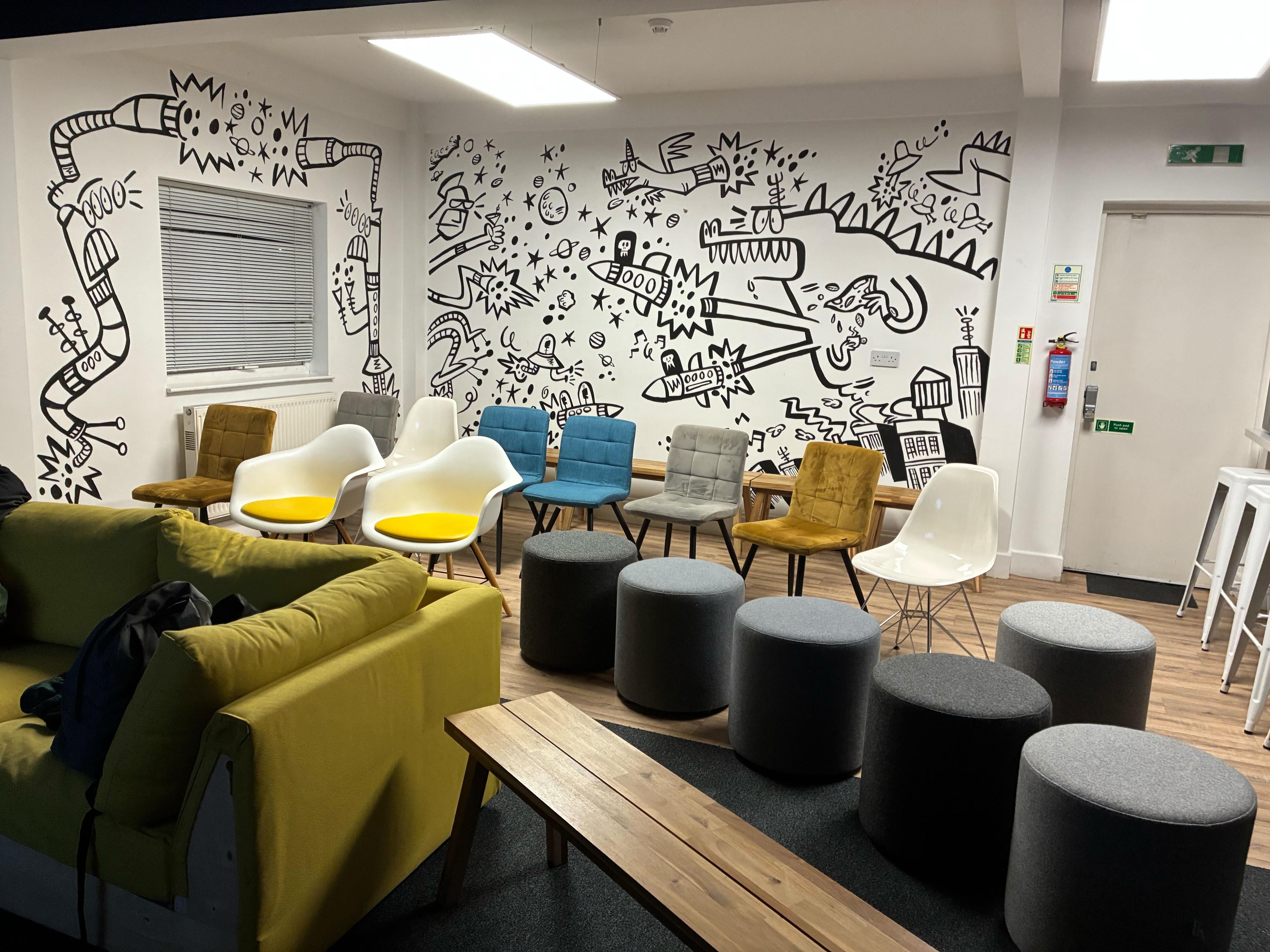 LOVELIVE event space, pre attendee arrival