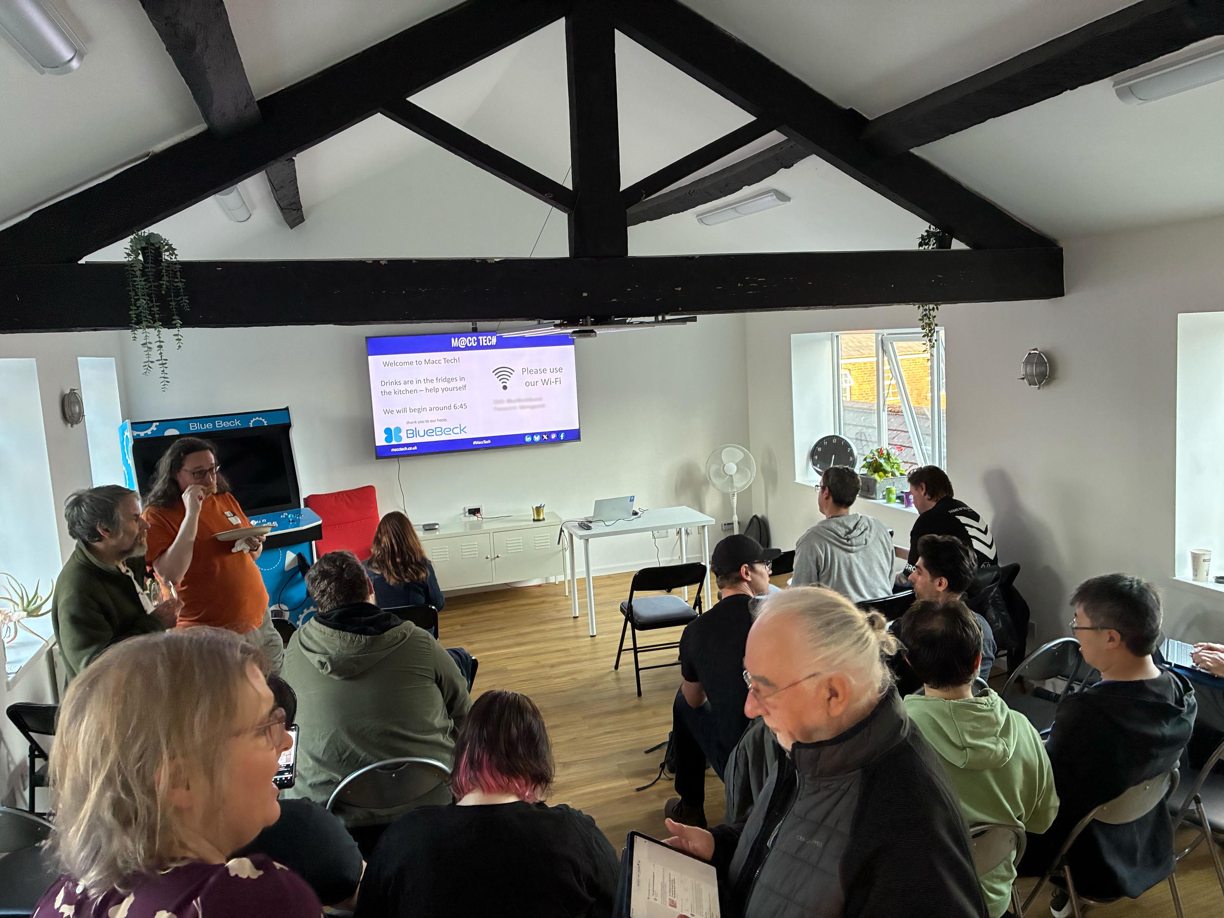 Room filling up, pre start
