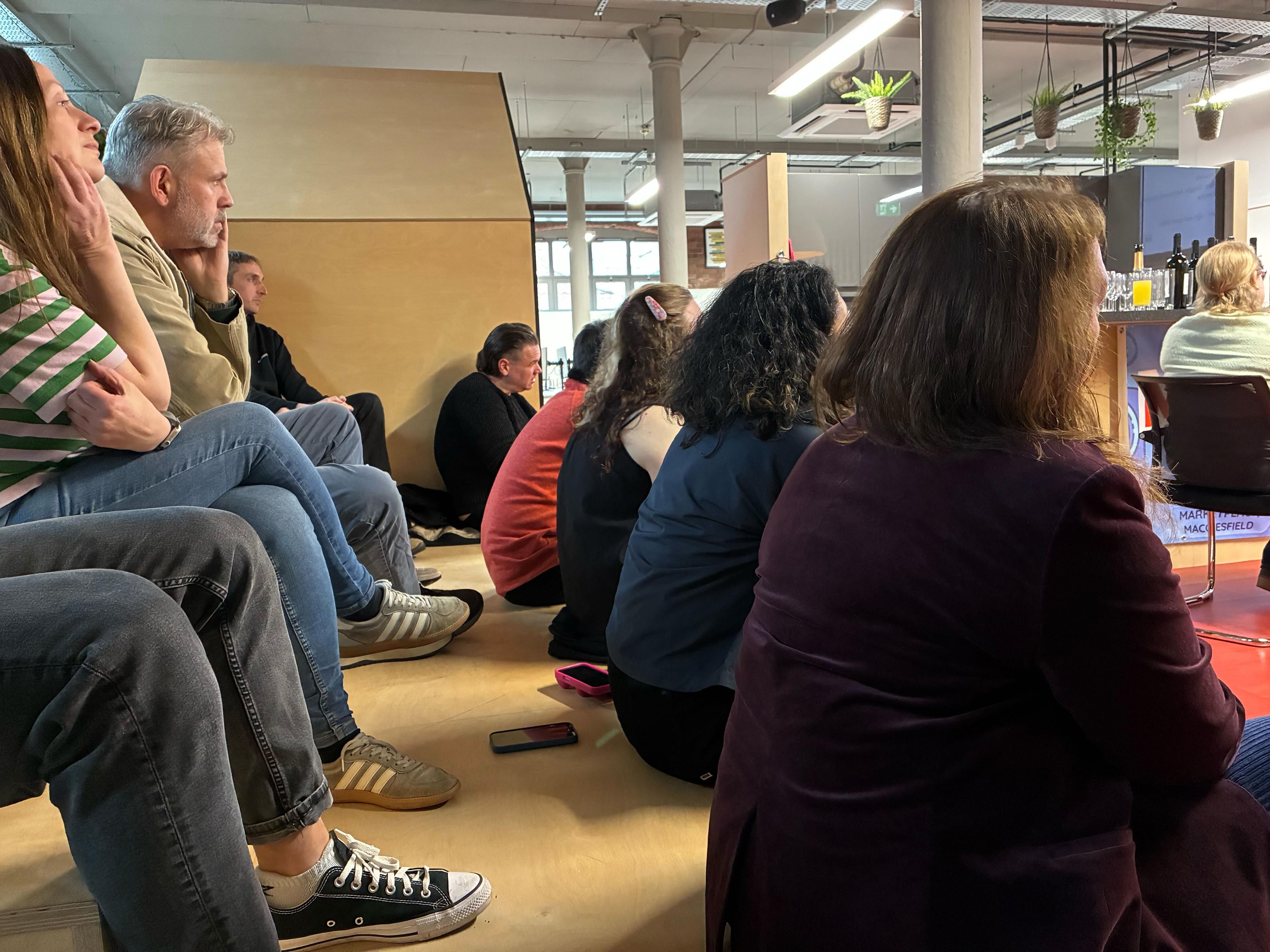 An engaged audience