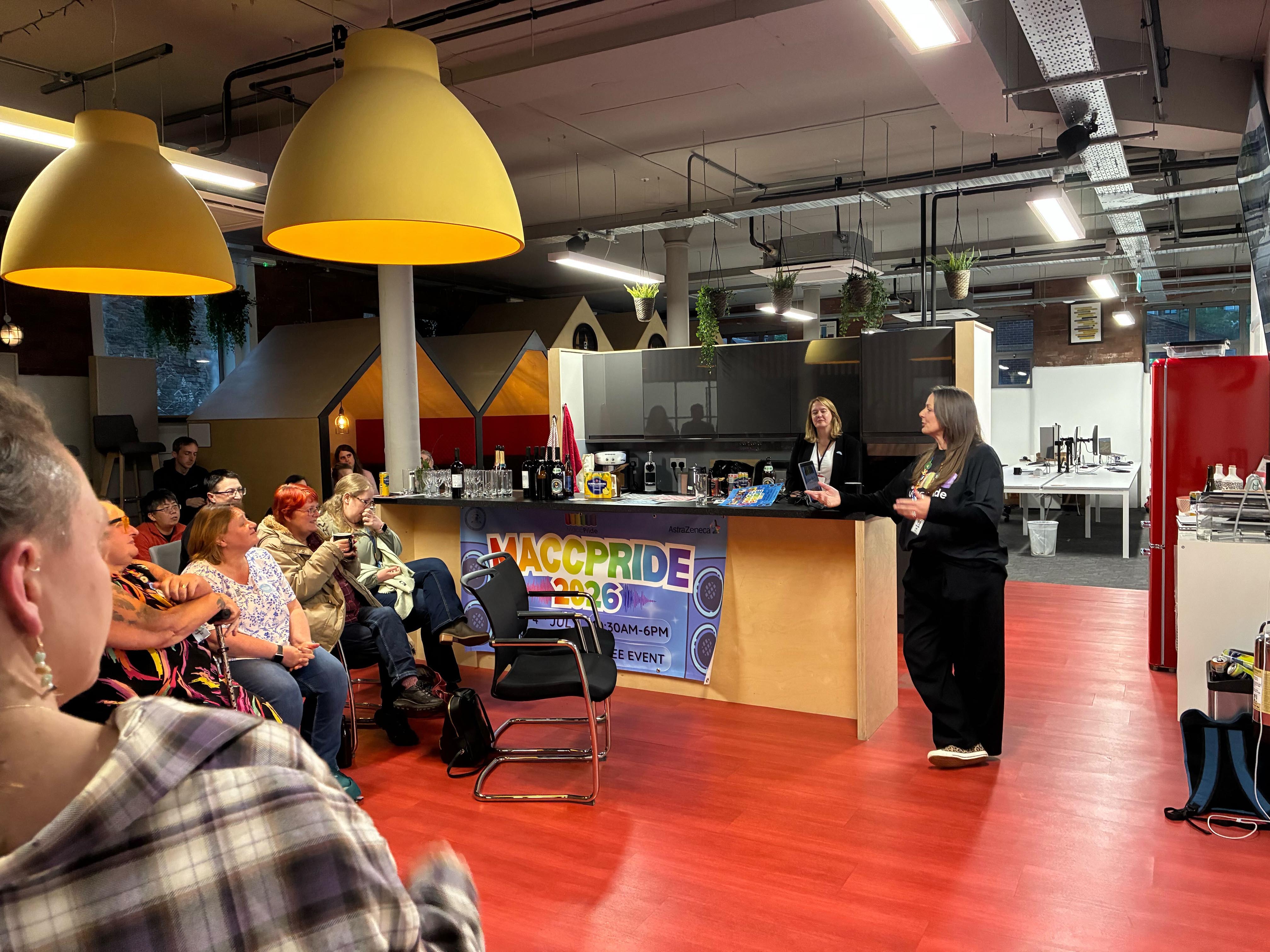 Joanne begins the Macc Pride overview