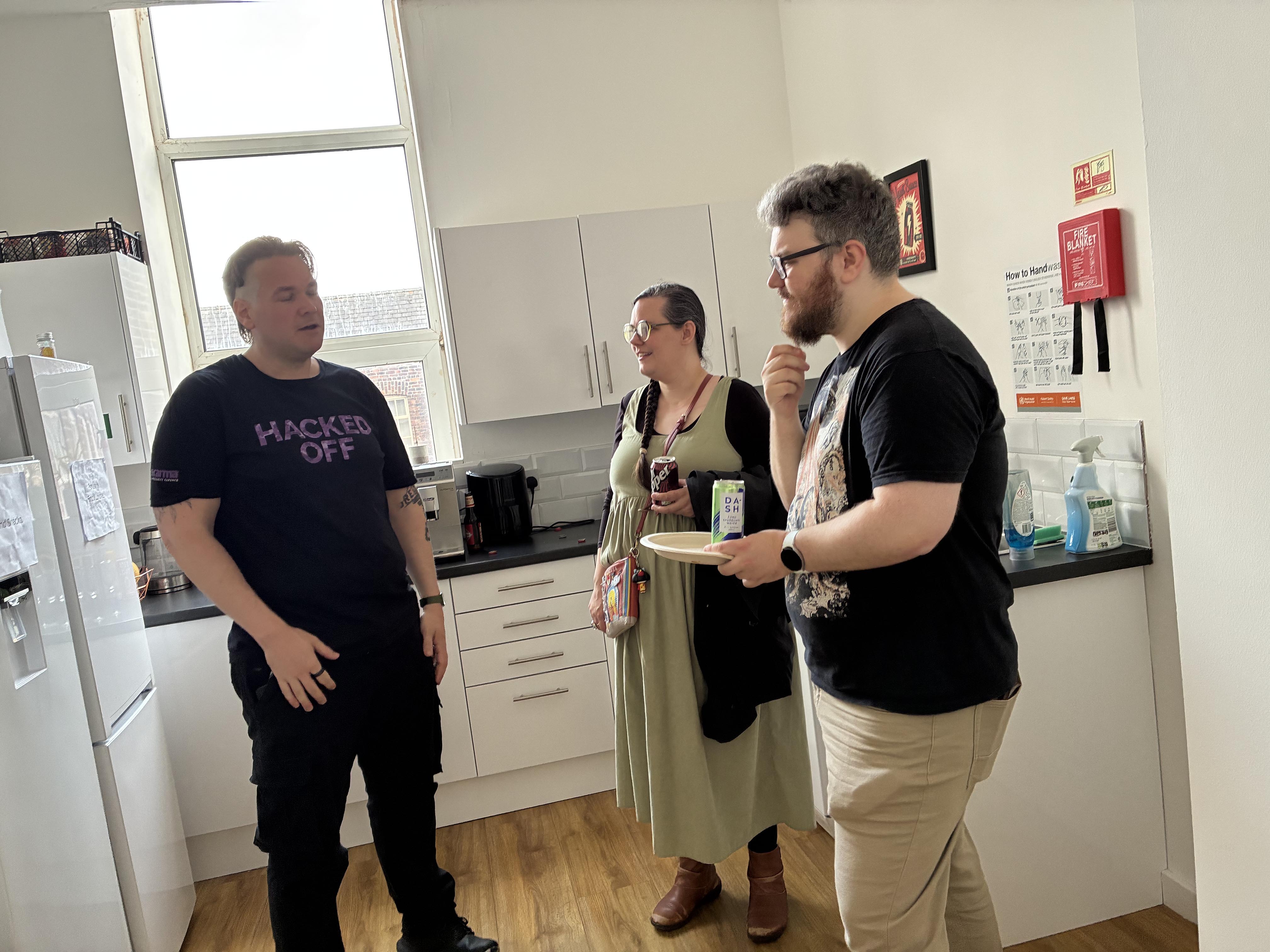 Networking in the Blue Beck kitchen